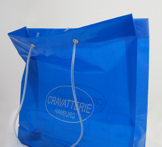 Buste di plastica bianche forti sacchi shoppers con manici sacchetti  shopper bag